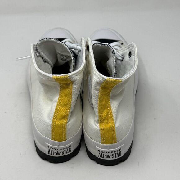 Converse Lugged 2.0 Utility Women Converse All Star Chuck Lugged Soles High Shoes Womens 10.5 Ivory Yellow Canvas
